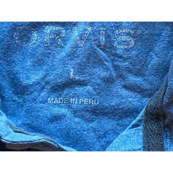 Orvis Men's Blue Pull over Collared polo Shirt. Size Large. Soft. Outdoor. - Picture 3 of 6